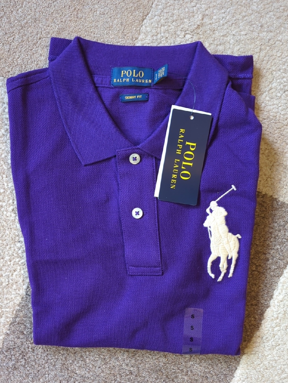 Polo Ralph Lauren Skinny Fit Big Pony Tee Women